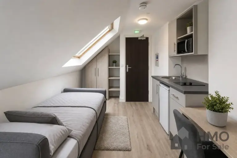 Attic bedsit