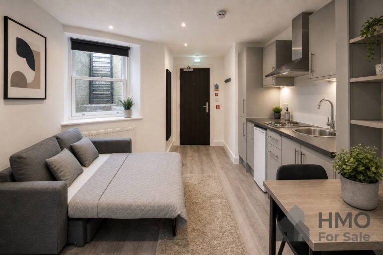 Lower ground bedsit