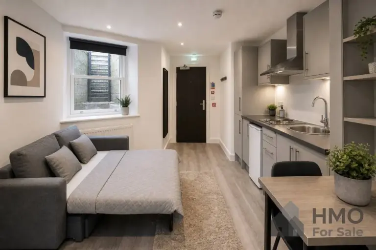 Lower ground bedsit